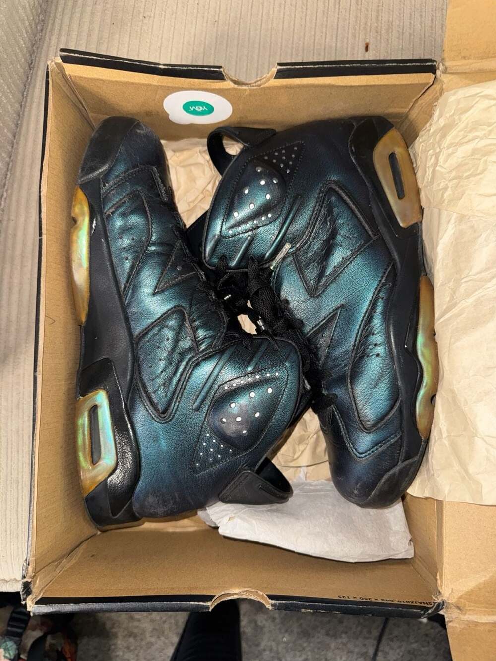 Size 10- Jordan 6 Retro All Star - Chameleon 2017 887224432752